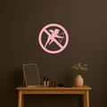 Anti-Cupid Metal Wall Art – Unique Valentine’s Day Decor - KAFGP029