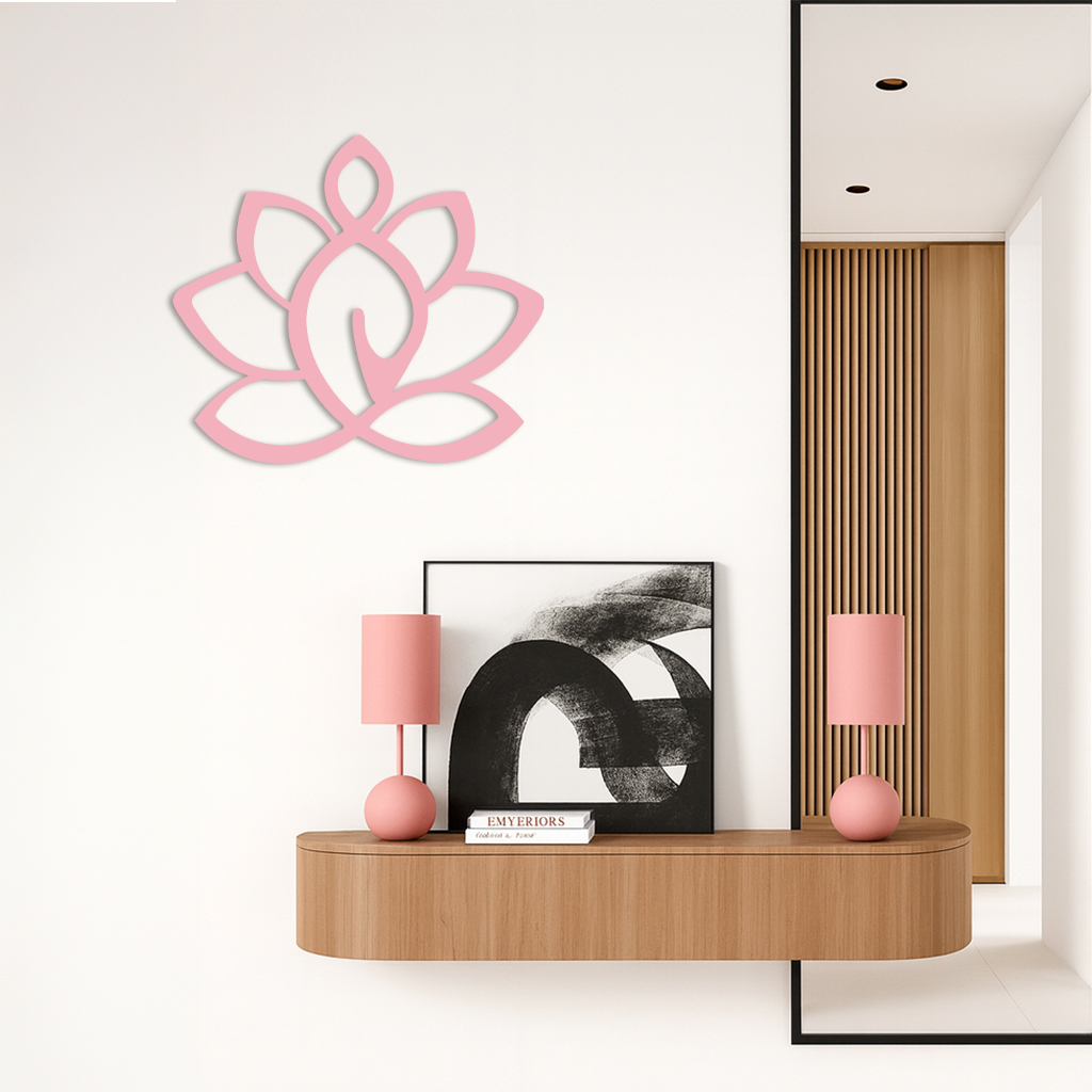 Minimalist Square Metal Wall Art – Modern Geometric Panel - KAFGP055