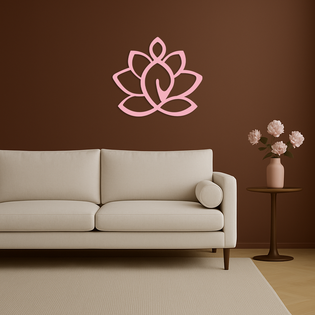 Minimalist Square Metal Wall Art – Modern Geometric Panel - KAFGP055