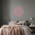 Mandala Silhouette Metal Wall Art – Intricate Sacred Geometry Design - KAFGP058