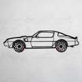 1979 Pontiac Trans Am Metal Wall Art – Spinning Wheel Edition-KAFMEKA001