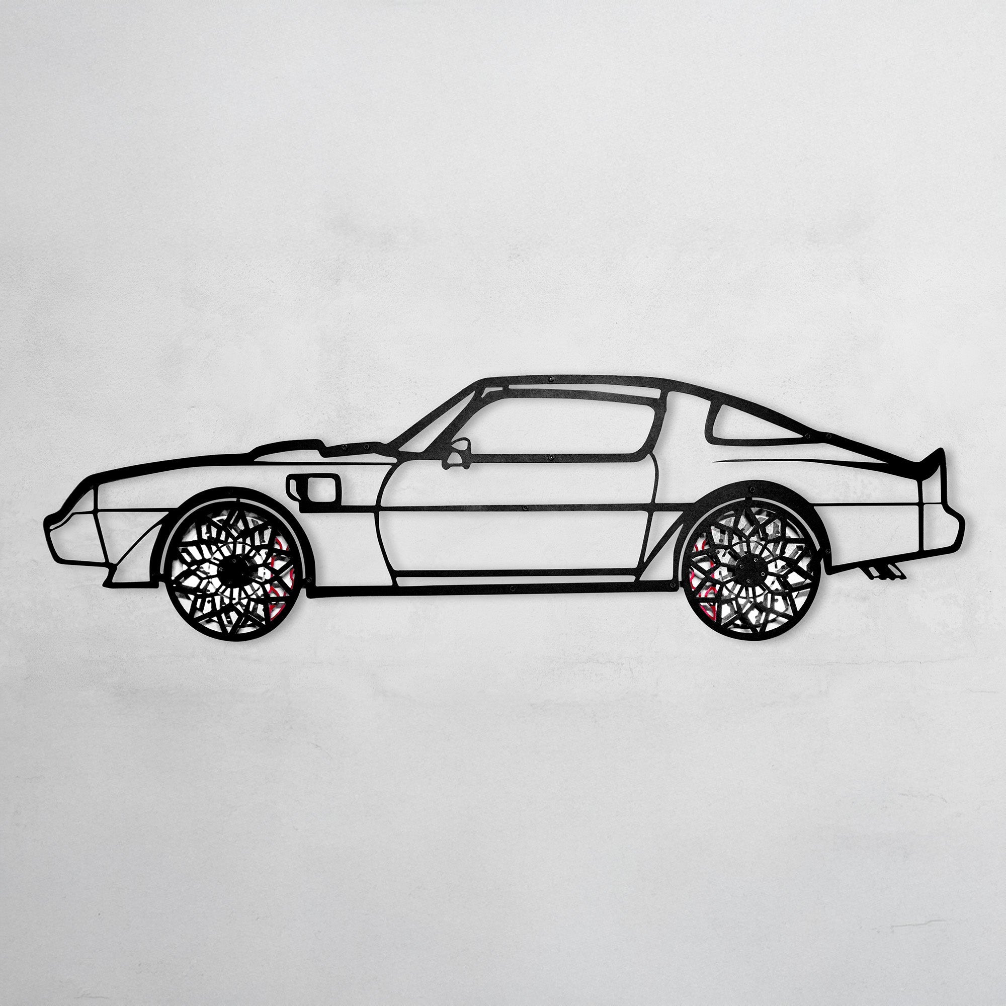 1979 Pontiac Trans Am Metal Wall Art – Spinning Wheel Edition-KAFMEKA001