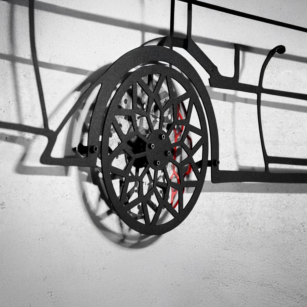 1979 Pontiac Trans Am Metal Wall Art – Spinning Wheel Edition-KAFMEKA001