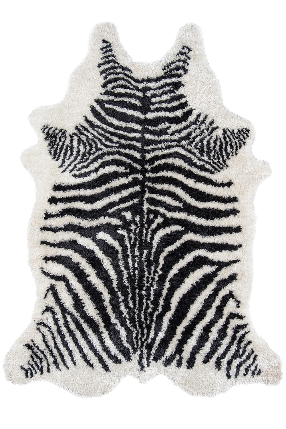 Faux Zebra Faux Rug