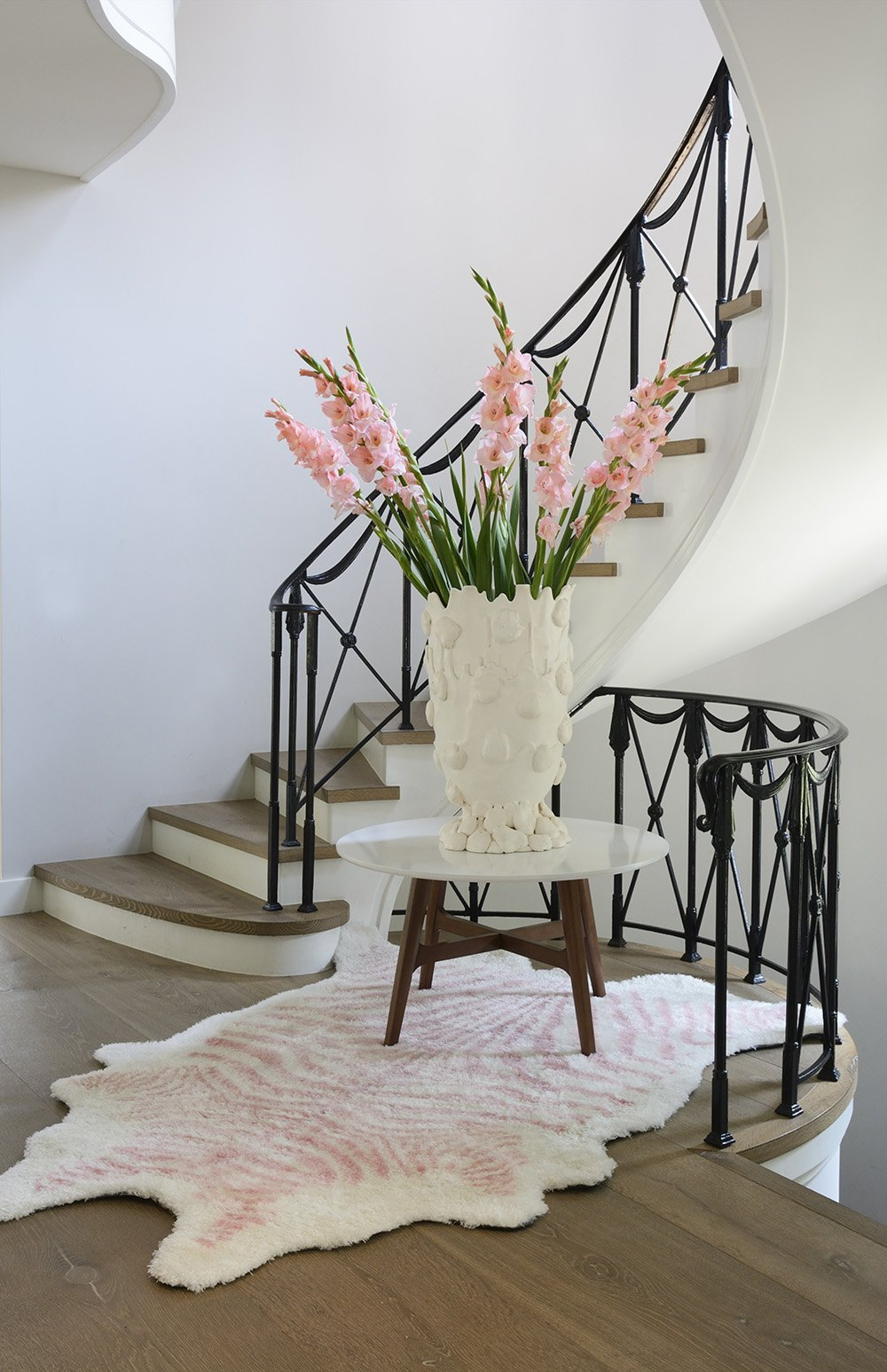 Faux Zebra Faux Rug
