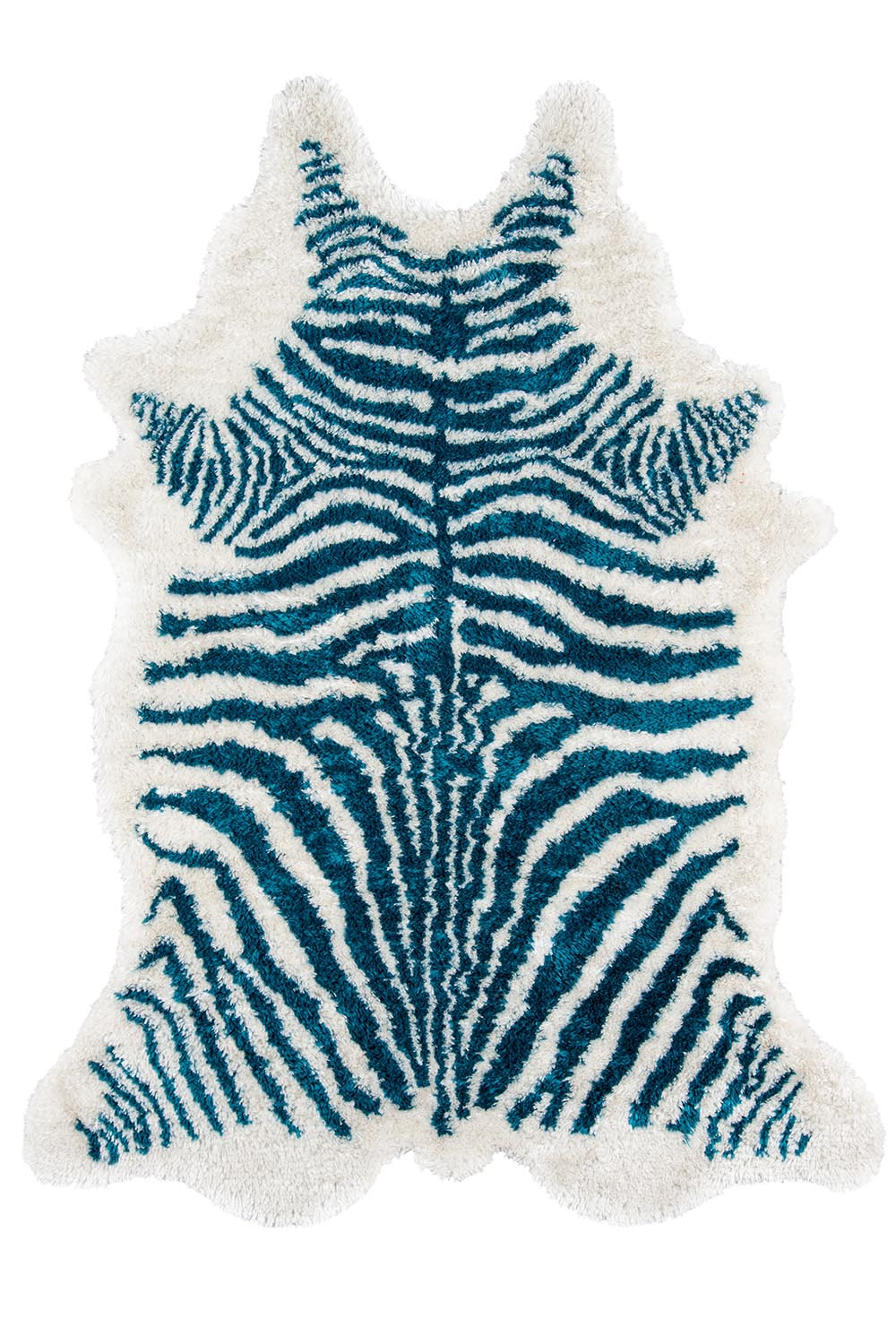 Faux Zebra Faux Rug