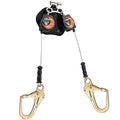 Leading Edge Dual Self Retracting Lifeline With Rebar Hooks - All Lengths