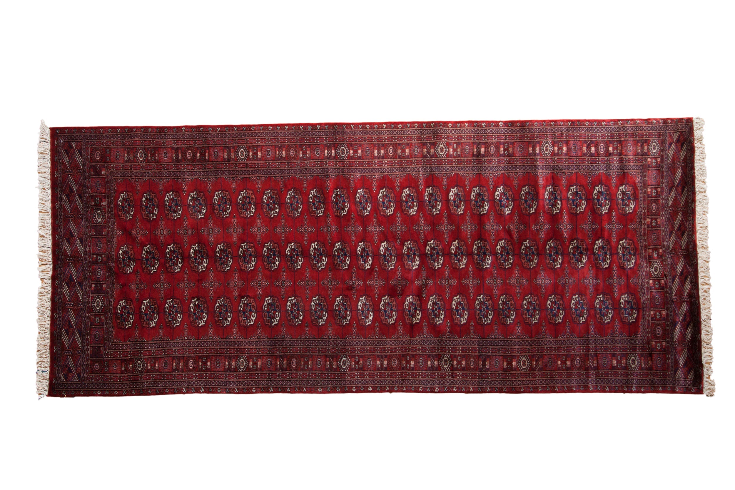 5x12 Vintage Fine Bokhara Rug Runner