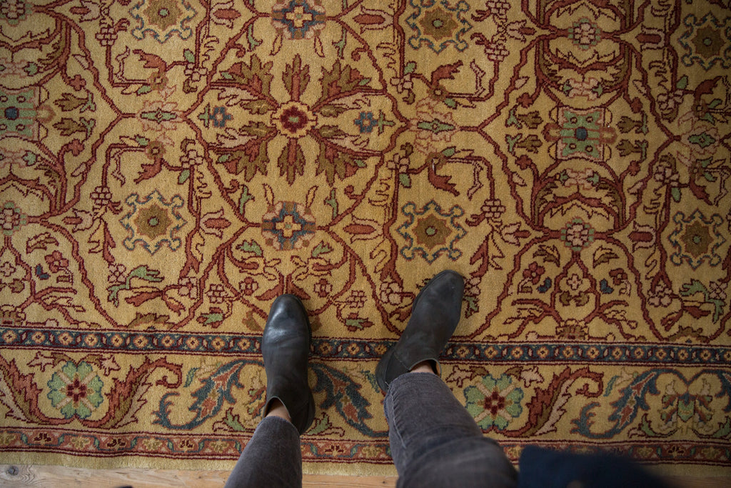 6x9 Vintage Indian Bijar Design Carpet