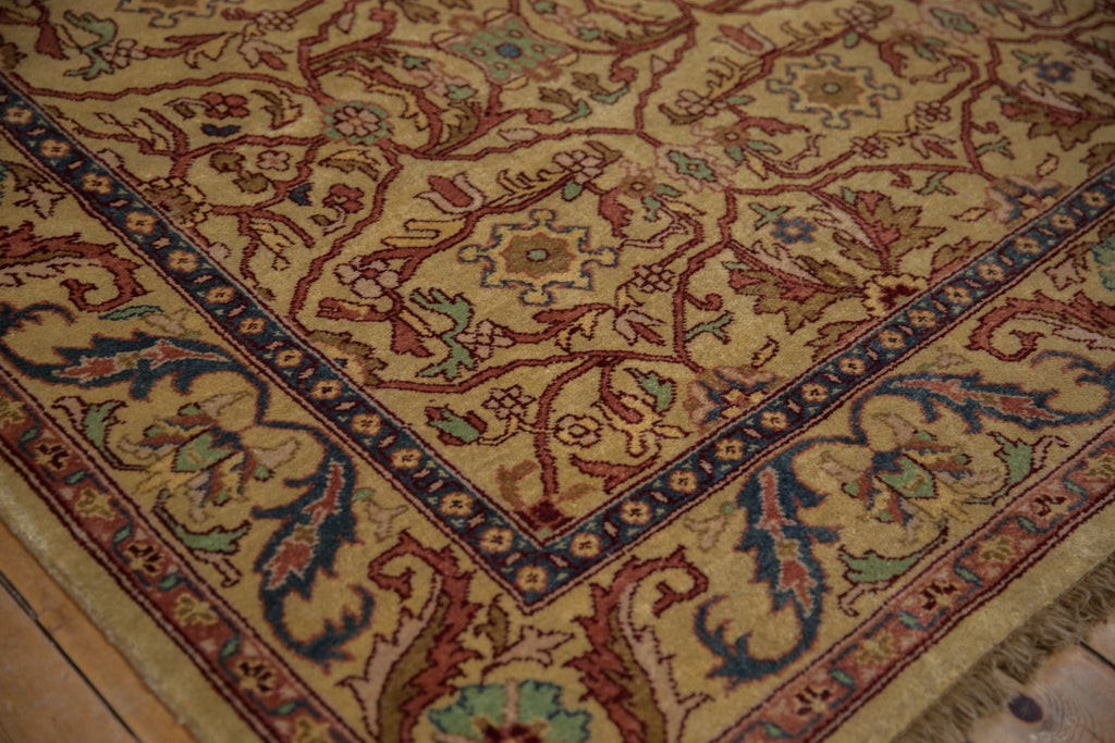 6x9 Vintage Indian Bijar Design Carpet