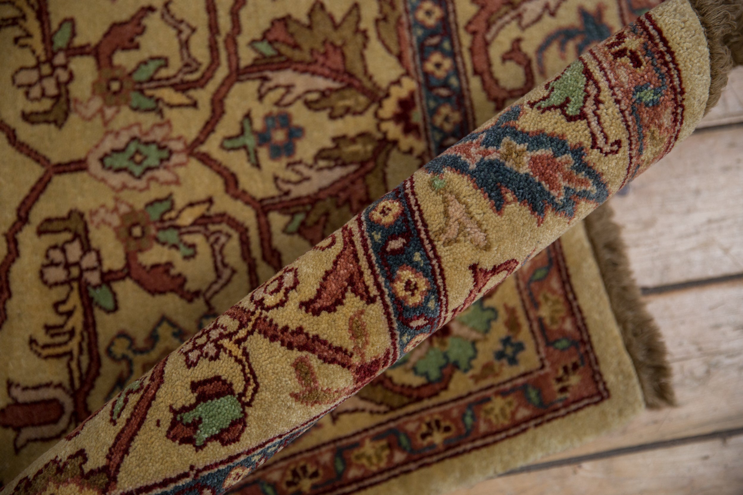 6x9 Vintage Indian Bijar Design Carpet