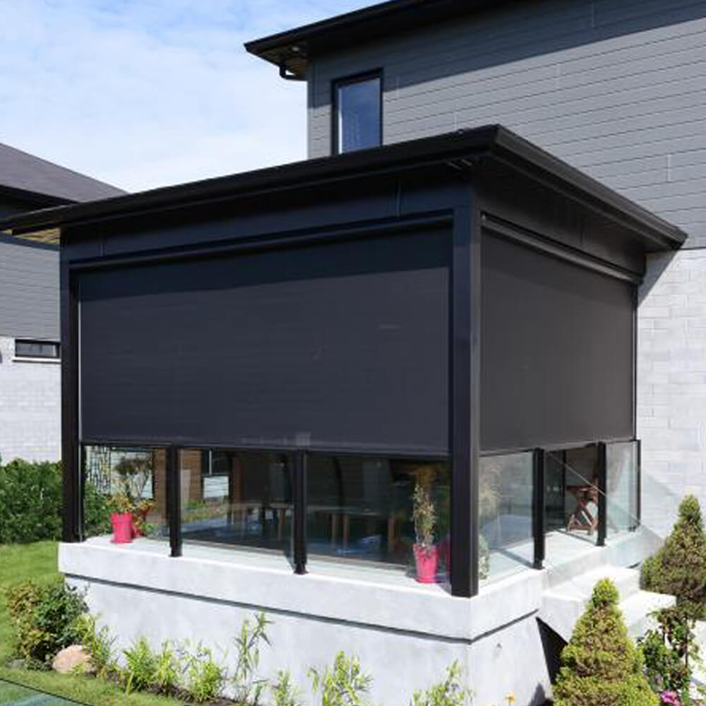 Multiple Awnings Mosquiteria Premium Manual Retractable Blind With Zipper Closure System (SAK39164)