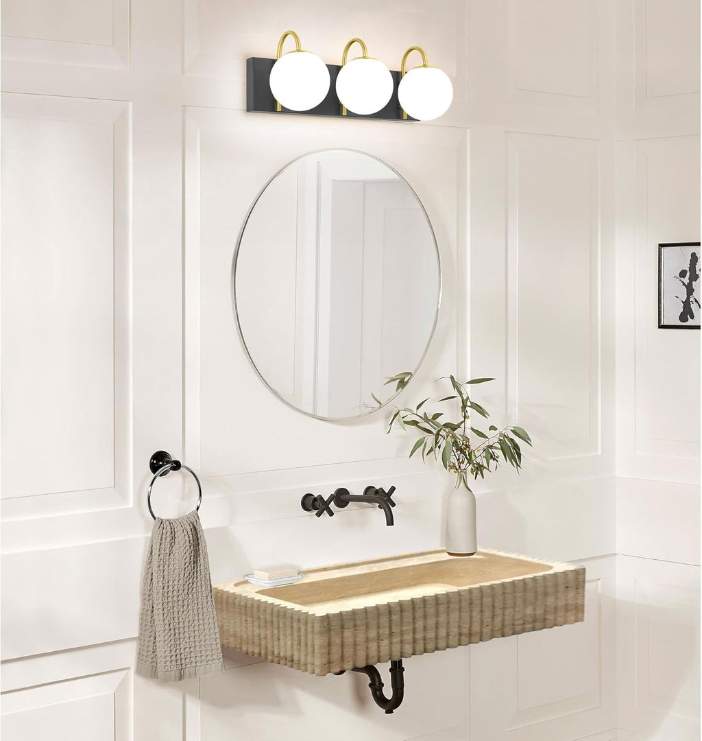Oasis Beige Travertine Wall-mount Bathroom Vanity Sink Fluted (W)20" (L)24" (H)6"