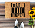 Straight Outta The Closet Doormat