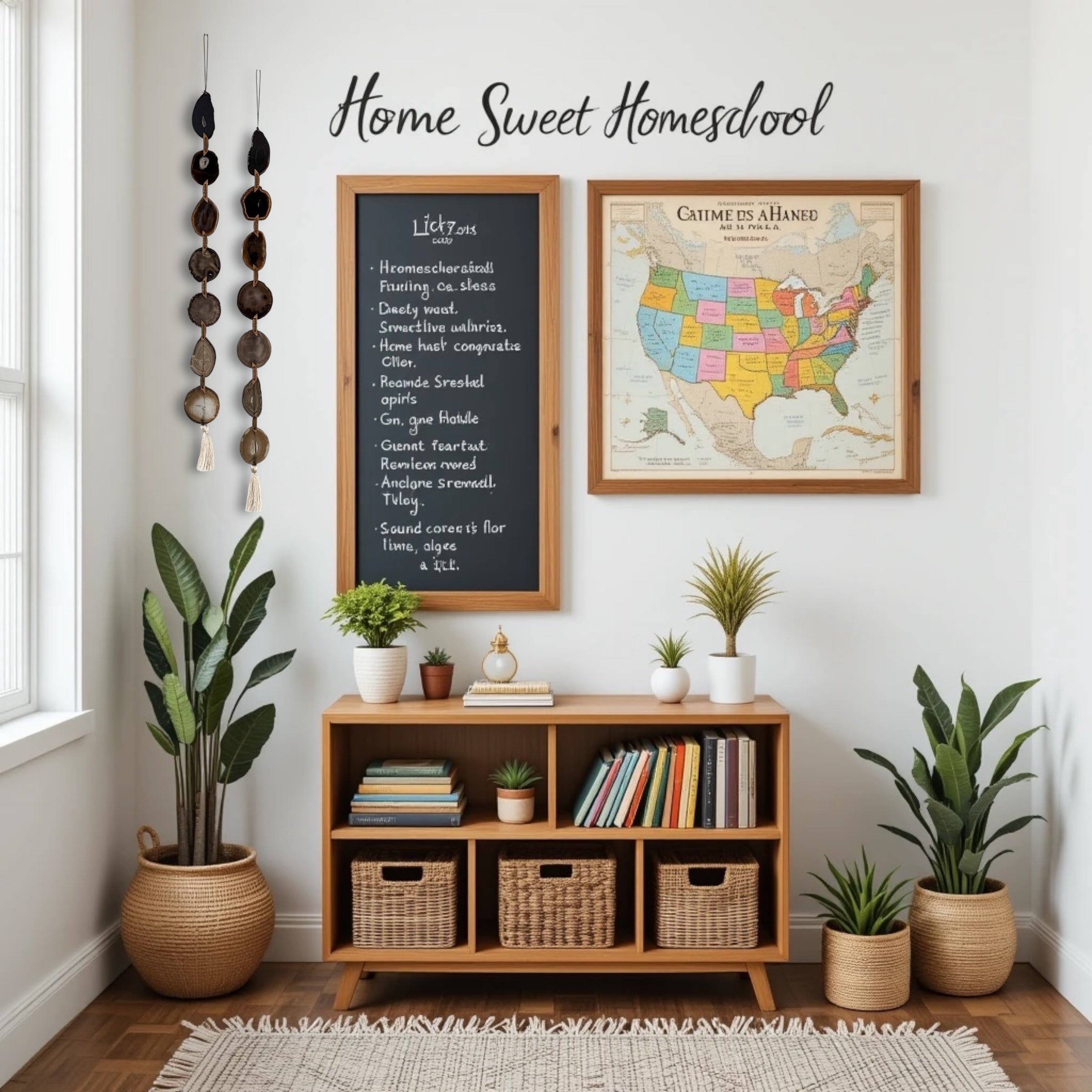 Esme Agate Wall Hanging