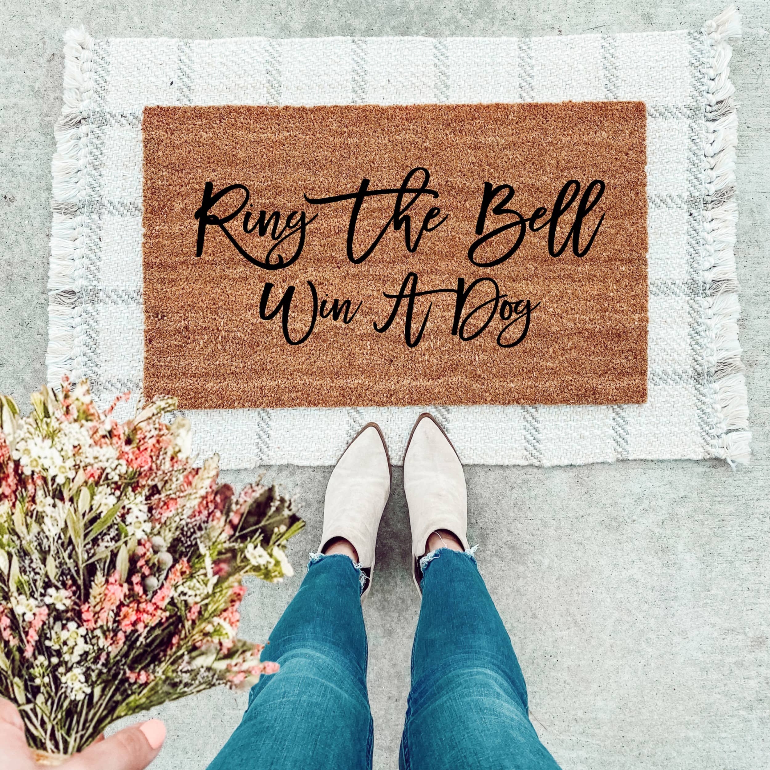 Ring The Bell, Win A Dog Doormat