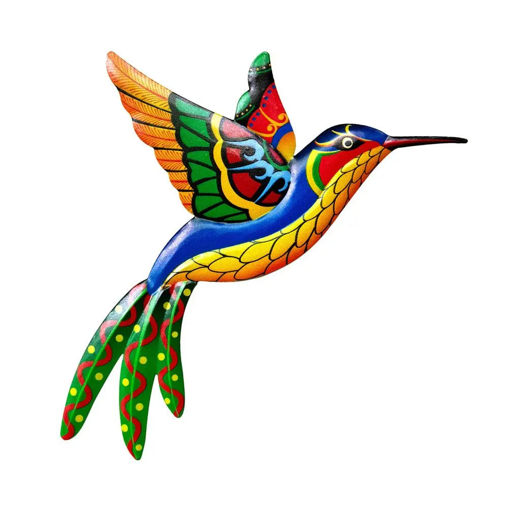 Metal Hummingbird Bird Wall Decor