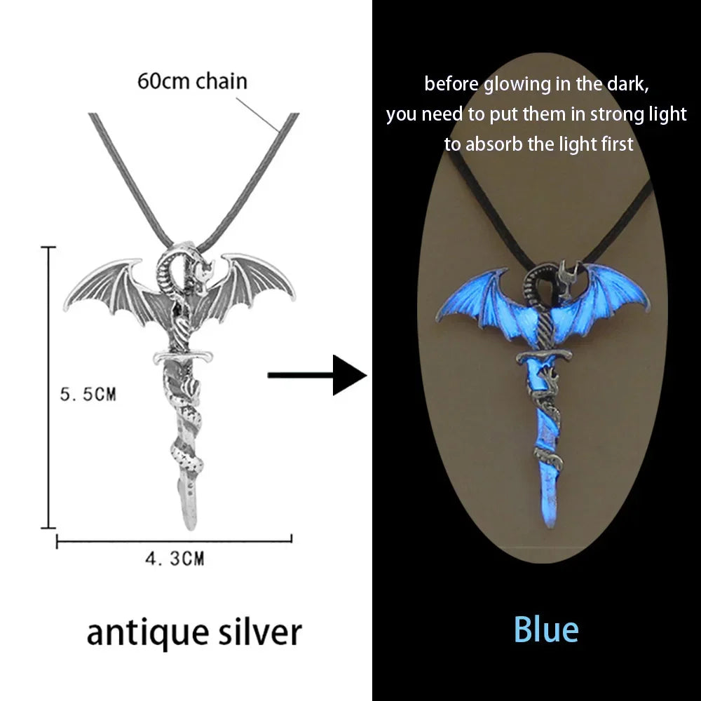 Luminous Glowing Pendant Necklace