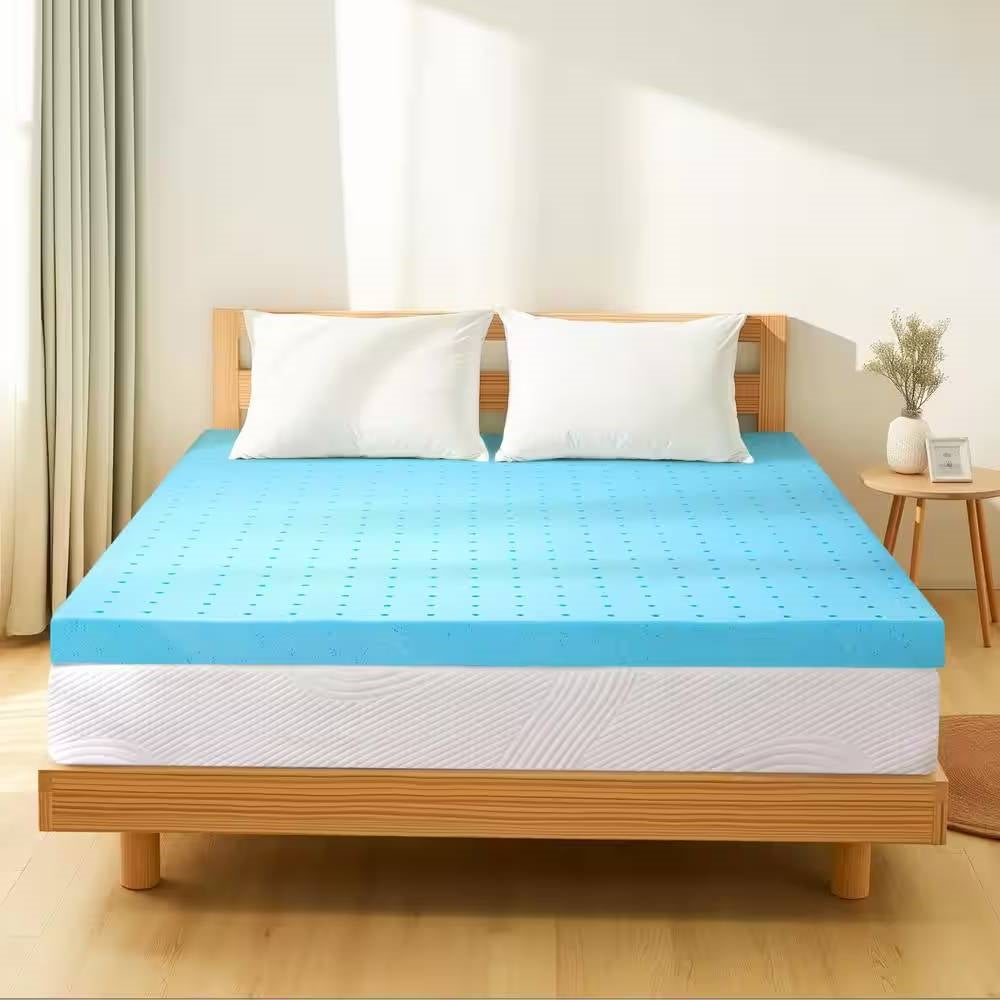 Twin size 3-inch Thick High Density Memory Foam Mattress Topper