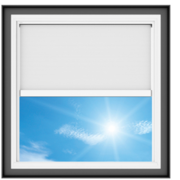 VELUX Fixed Curb Mount Skylight - White Solar Powered Shade