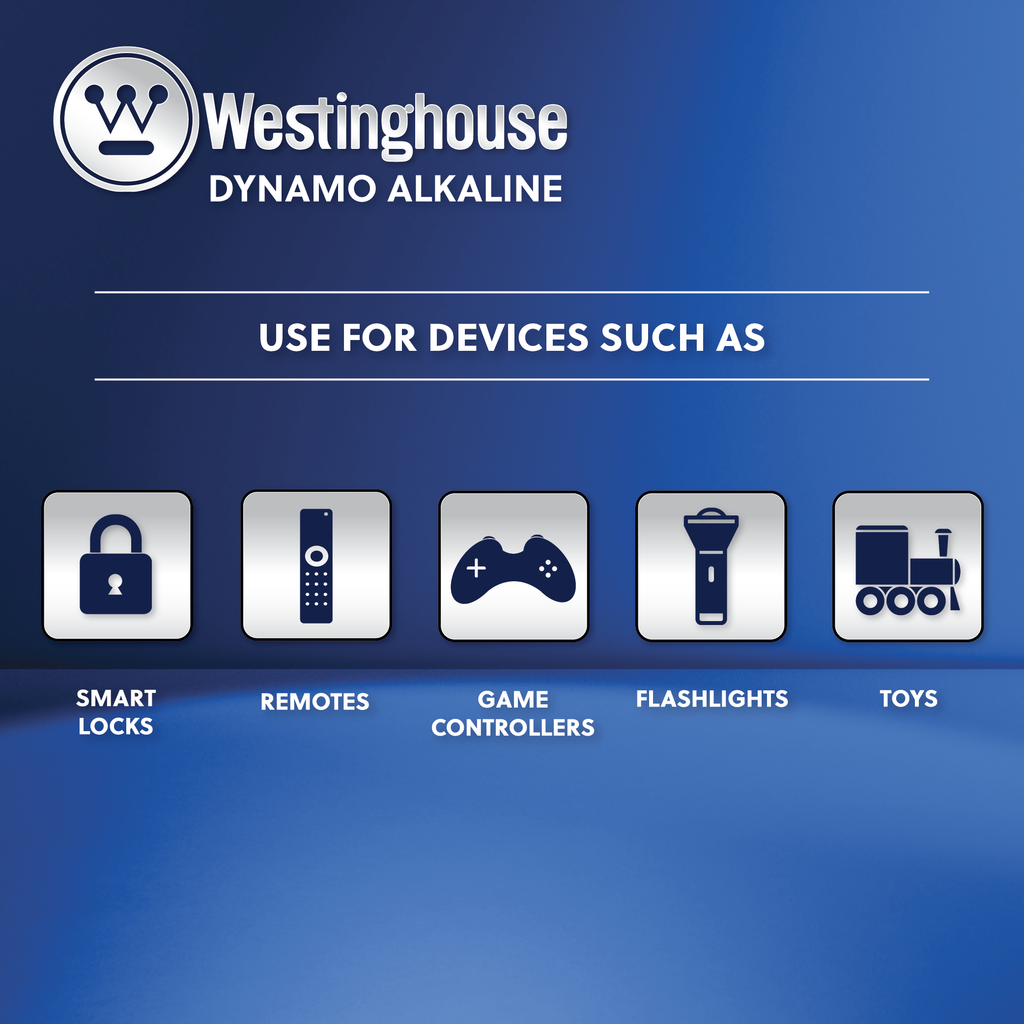 Westinghouse AA Dynamo Alkaline 96 Pack Box