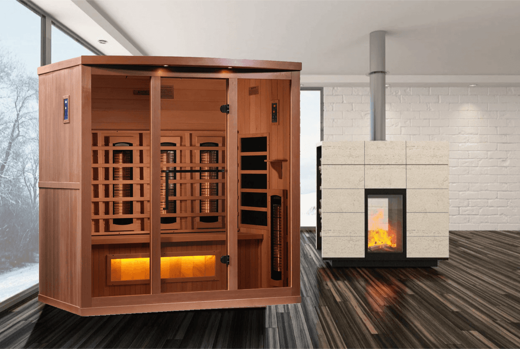 SAUNA EVOLUTION® 3 PERSON FAR INFRARED SAUNA SOOTHING 4