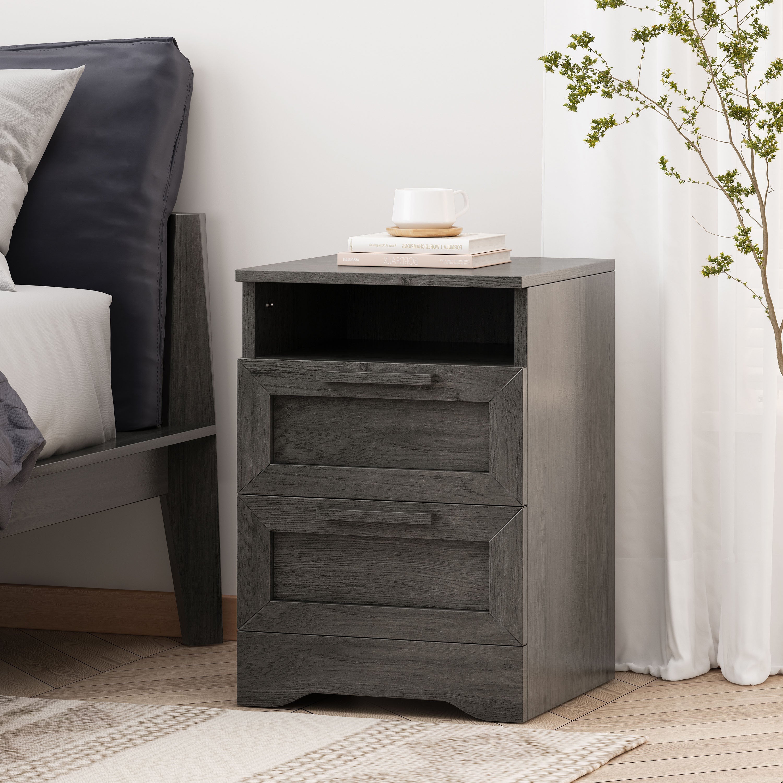 DELANEY2-DRAWER NIGHTSTAND