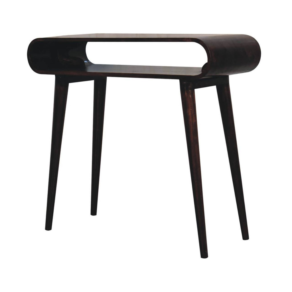 Solid Wood California Walnut Amaya Console Table
