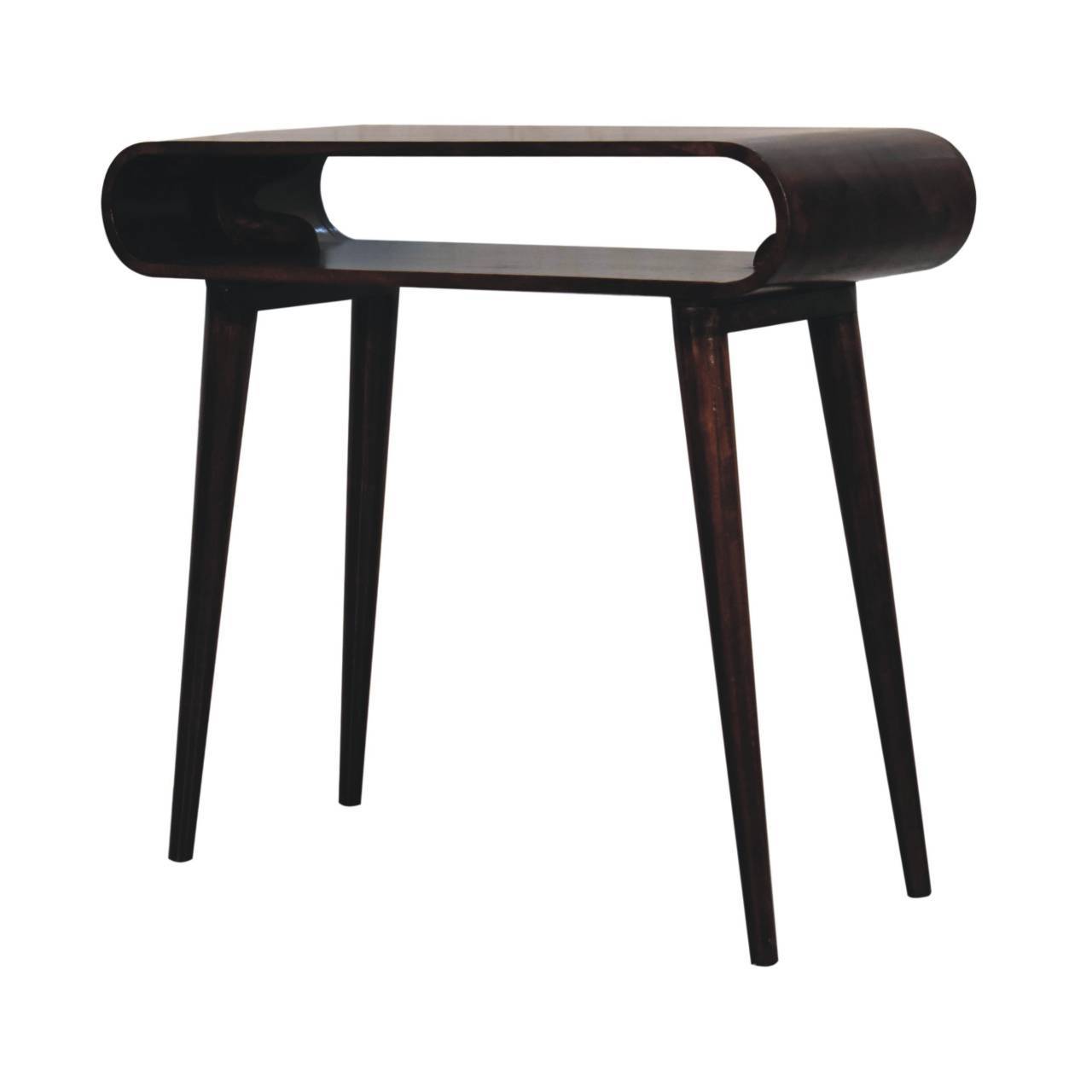 Solid Wood California Walnut Amaya Console Table