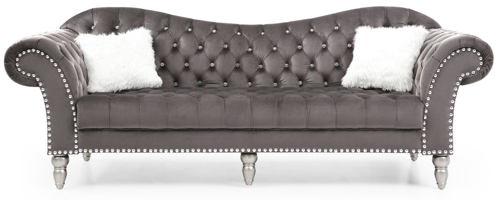 Wilshire G0951A-S Sofa , DARK GRAY