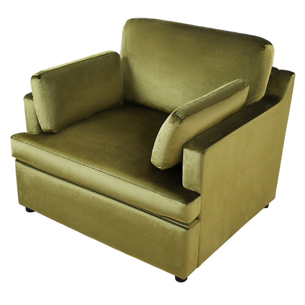Mirod Oversized Accent Chair - Comfortable Armrest Cushions, Versatile Neutral Style, Elegant Design, Durable Frame