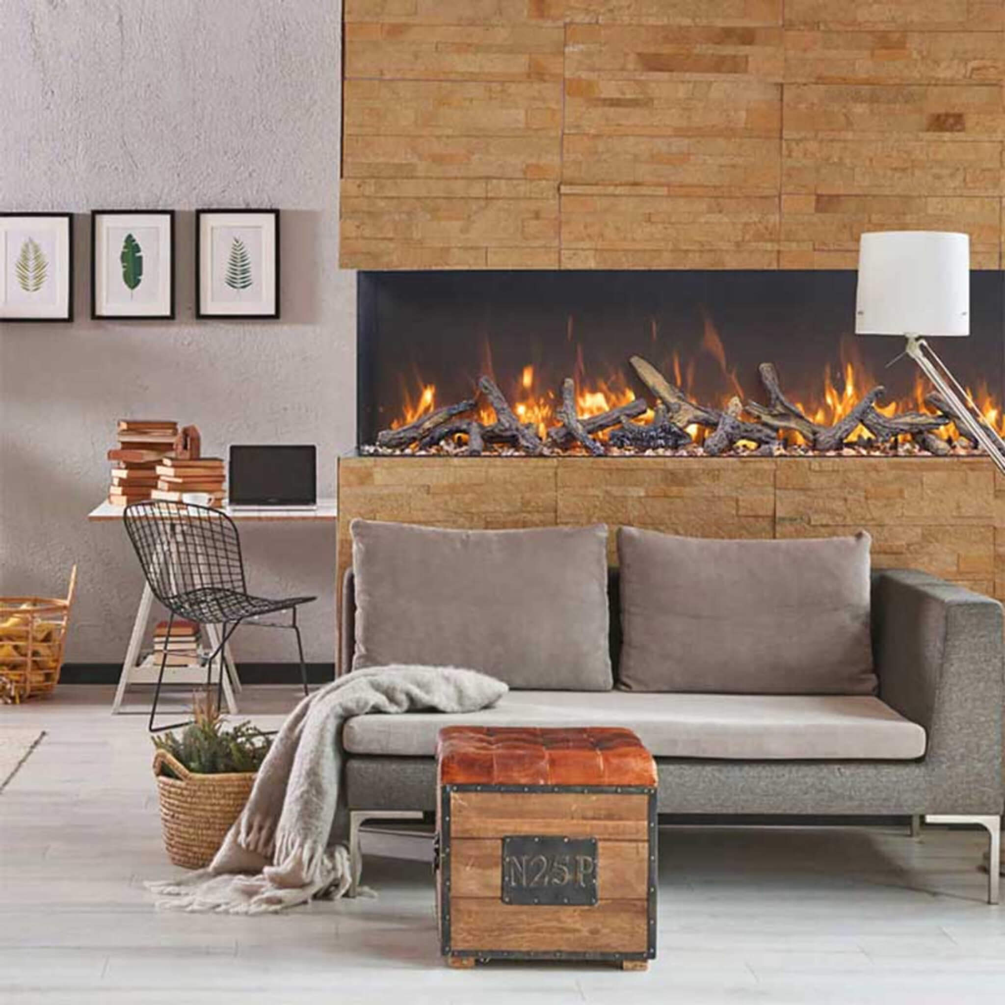 Amantii Tru-View Extra Tall XL 50" Electric Fireplace [50-TRV-XT-XL-WIFI] (SAK53814)