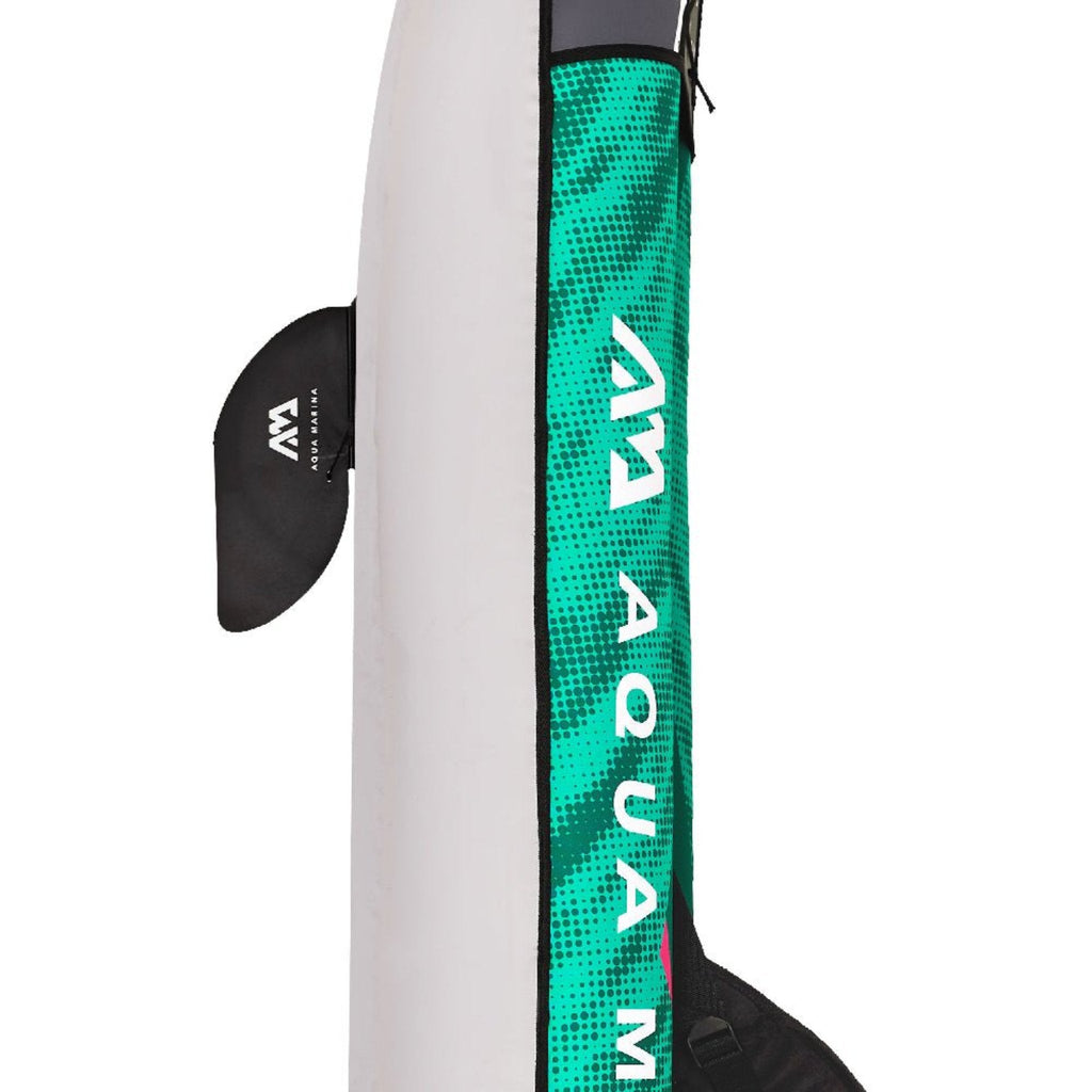 Aqua Marina Laxo 320 2-Person Recreational Kayak With High-Back Seat And Adjustable Cargo Bungee, 10FT (SAK01396)