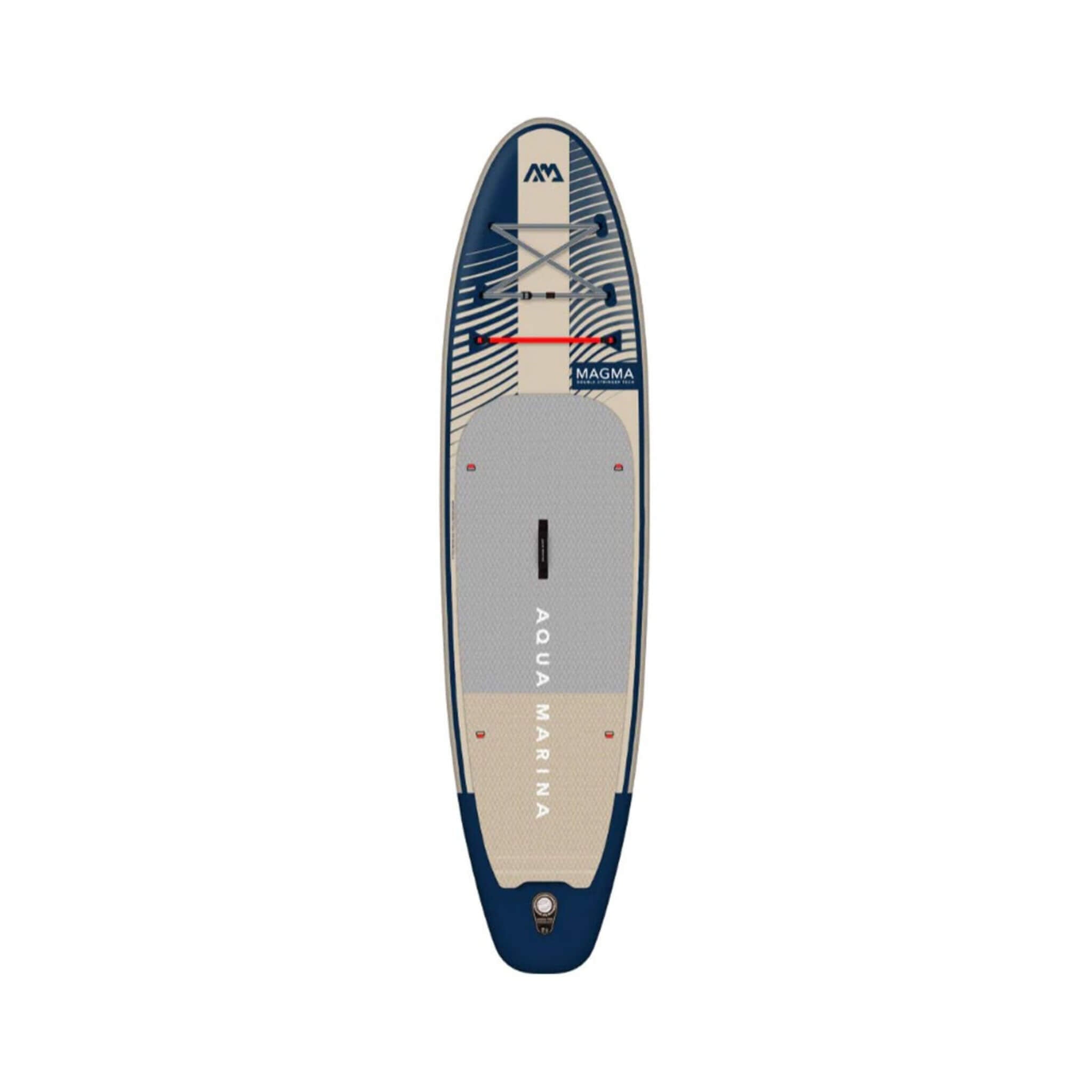 Aqua Marina Magma BT-23MAP All-Around Inflatable SUP With Carbon Hybrid Paddle, 11FT (SAK35791)
