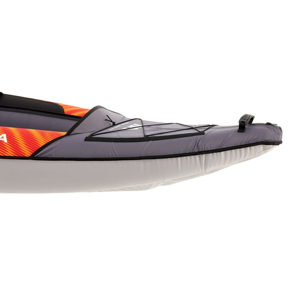 Aqua Marina Memba 330 1-Person Ultra Stiff Touring Kayak With Double Wall Fabric Floor, 10FT (SAK56789)