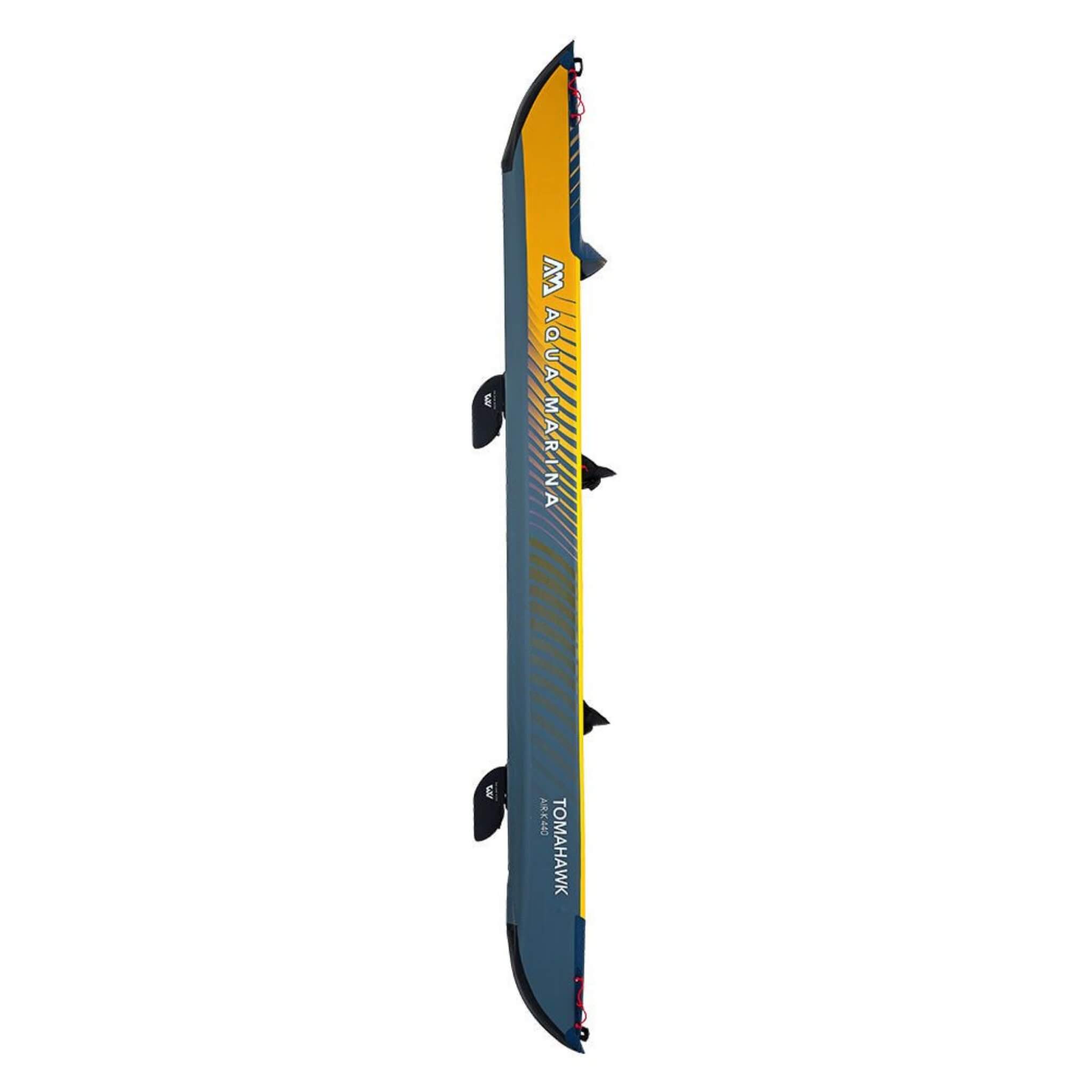 Aqua Marina Tomahawk AIR-K 440 2-Person High Pressure Speed Inflatable Kayak, 14FT (SAK31482)