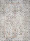 Noble GC_GEN7002 Ivory 7 ft. 10 in. x 10 ft. 3 in. Area Rug