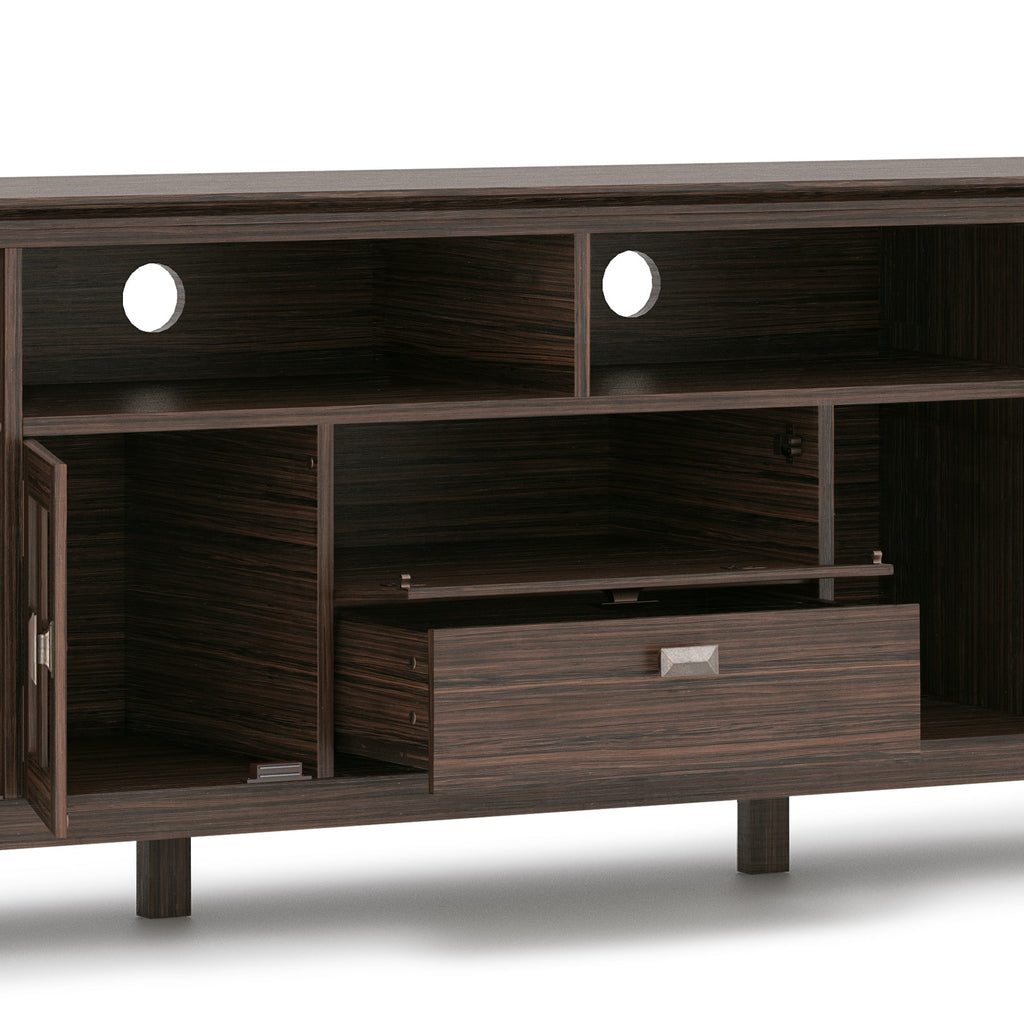 Artisan - 72' TV Media Stand - Farmhouse Brown