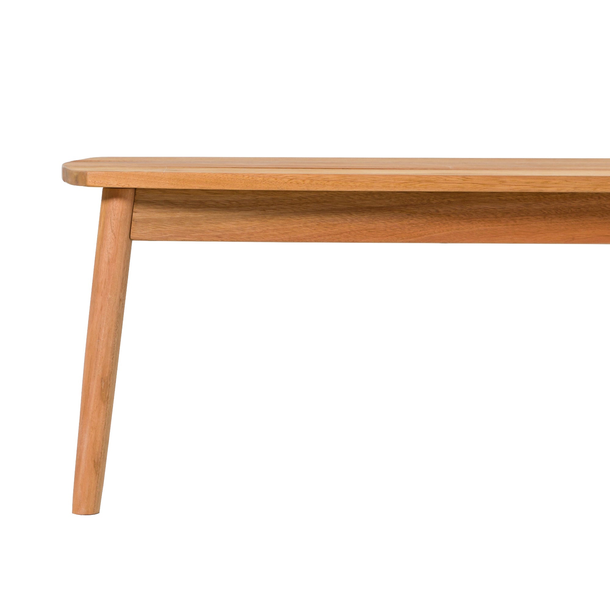 Contemporary Eucalyptus Wood Patio Coffee Table – Natural