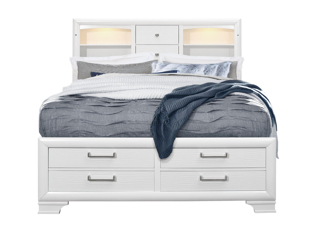 CIVIC WHITE FULL BED