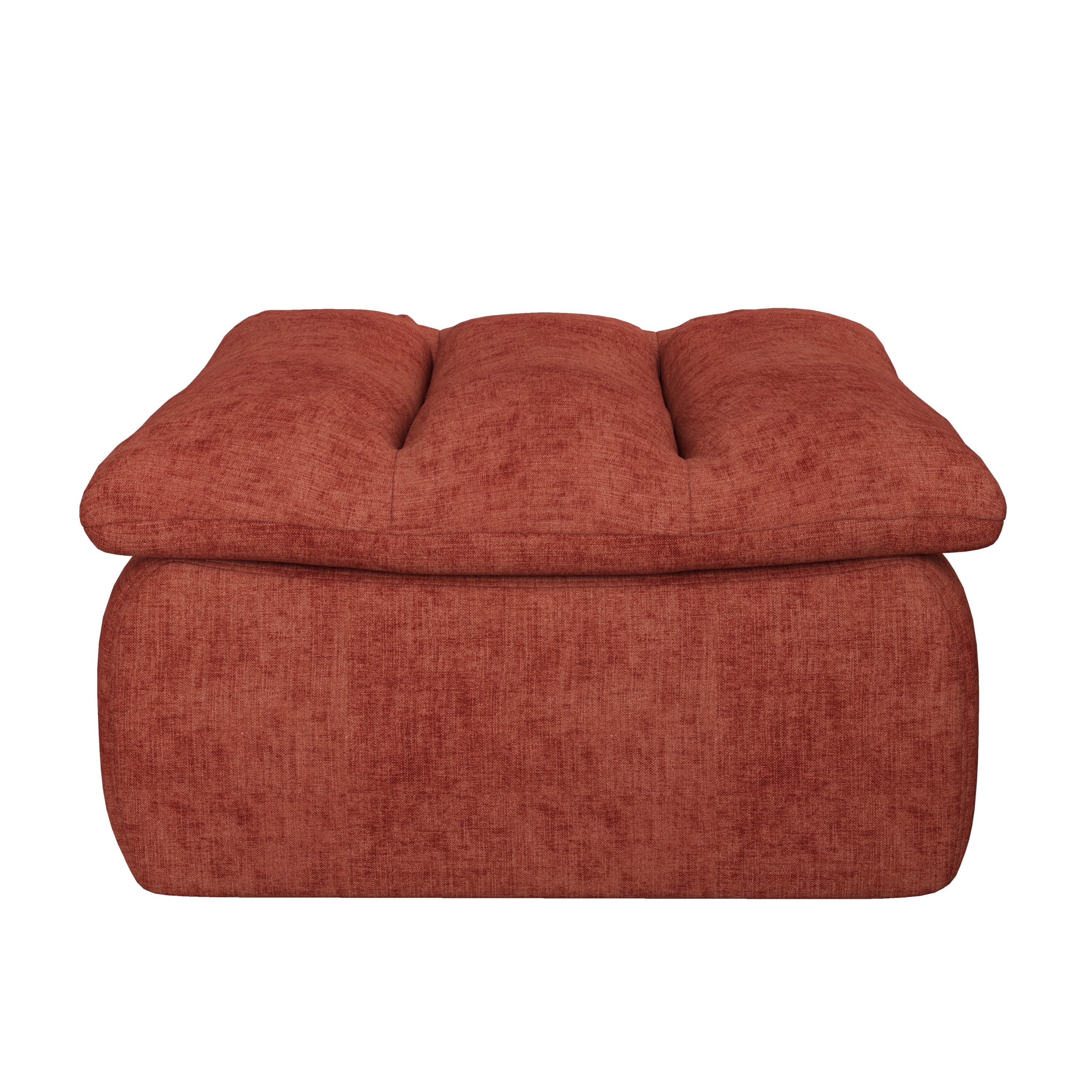Lazy Floor Sofa,Modern armless and backless sofa chair,Comfy Accent Bean Bag Couch,suitable for living room bedroom office-Orange