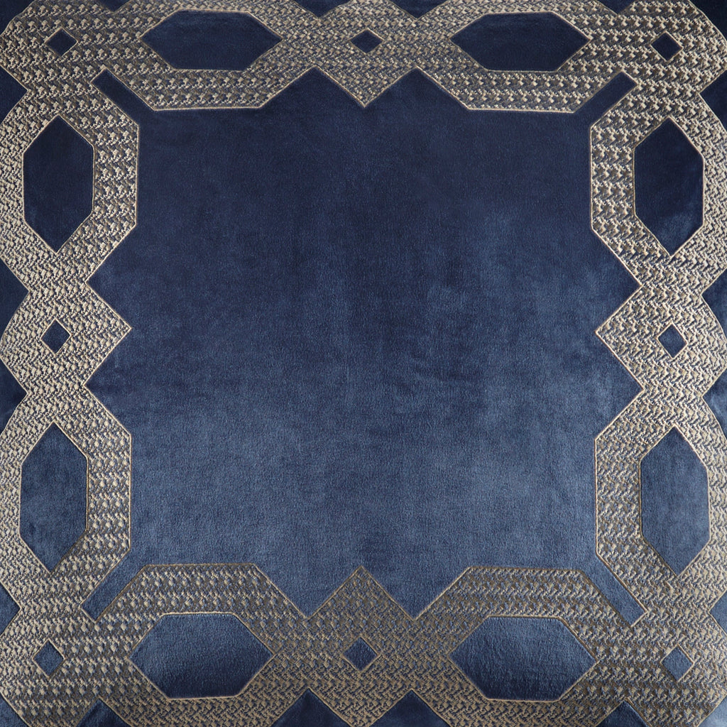 European Pillow Sham Navy 26x26'