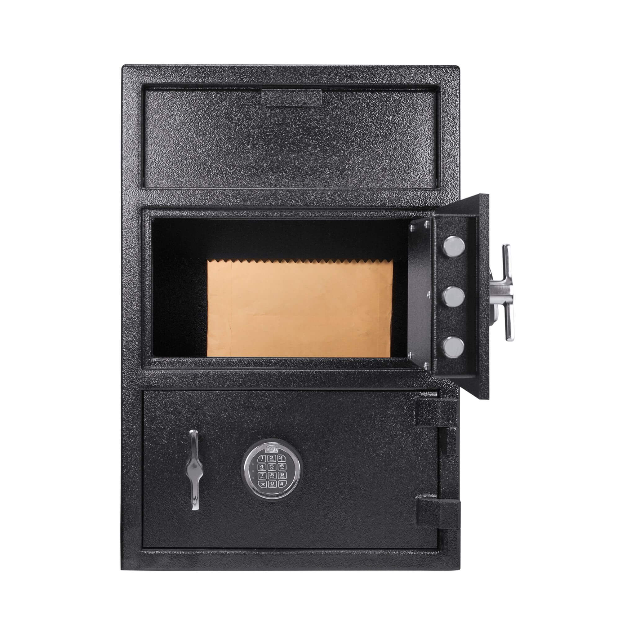 Barska 1.60 Cu.Ft Digital Depository Dual Compartment Security Safe (SAK76021)