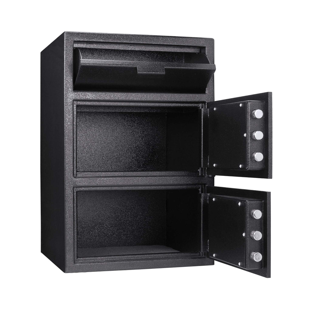 Barska 1.60 Cu.Ft Digital Depository Dual Compartment Security Safe (SAK76021)