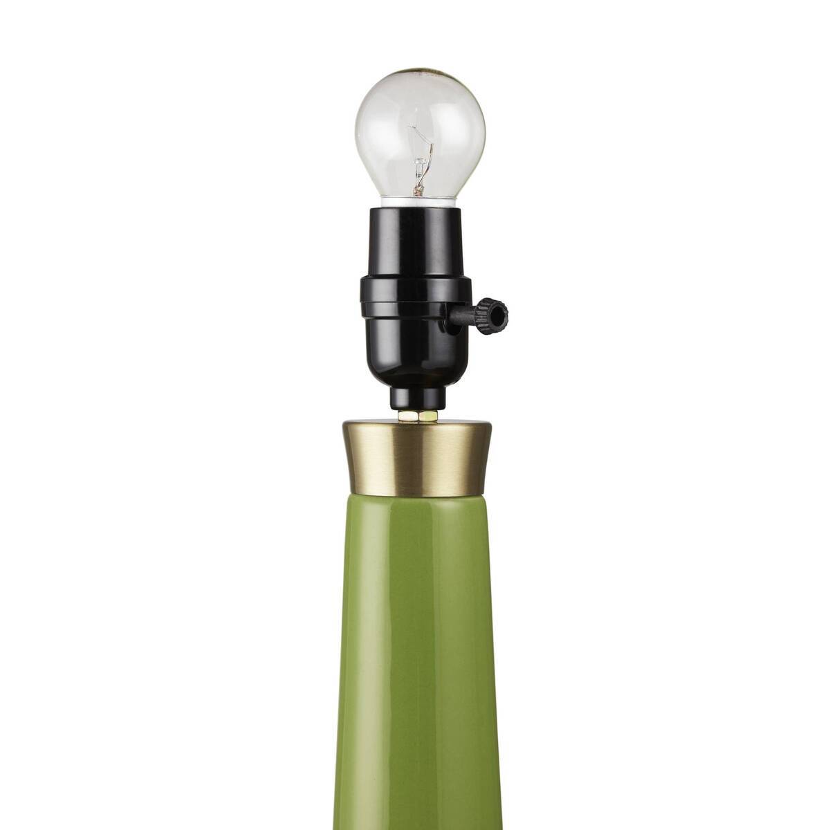 Ceramic Genie Table Lamp Green See below