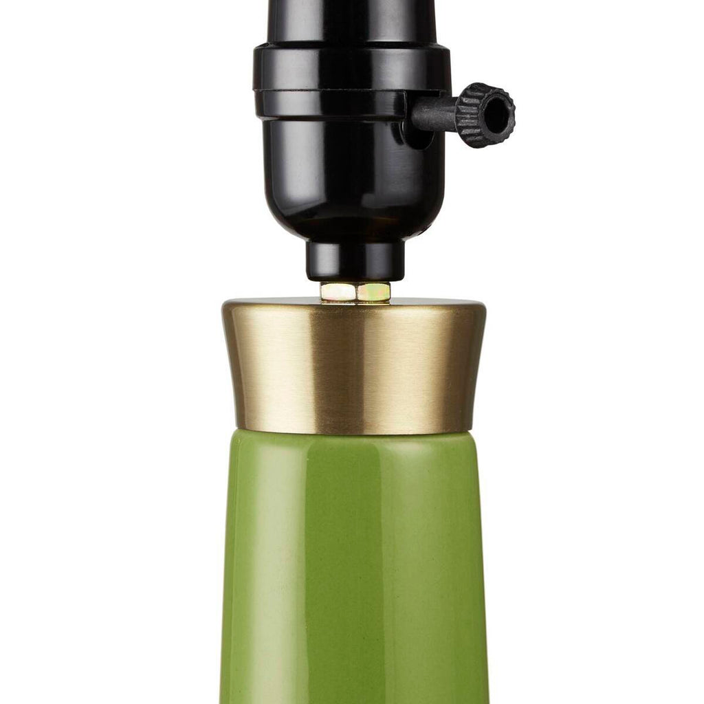 Ceramic Genie Table Lamp Green See below