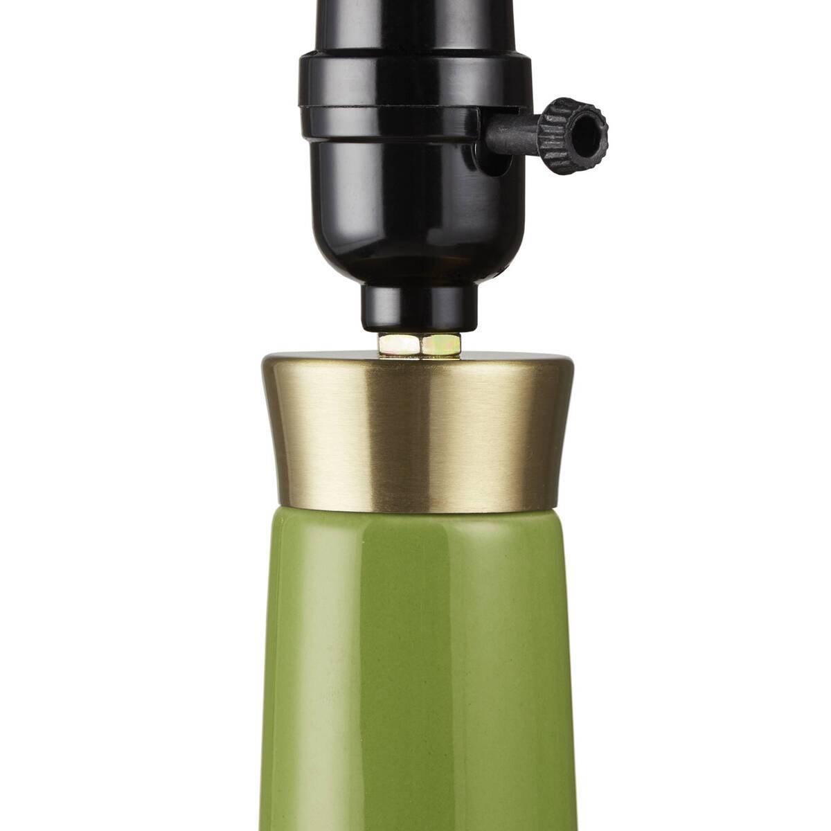 Ceramic Genie Table Lamp Green See below