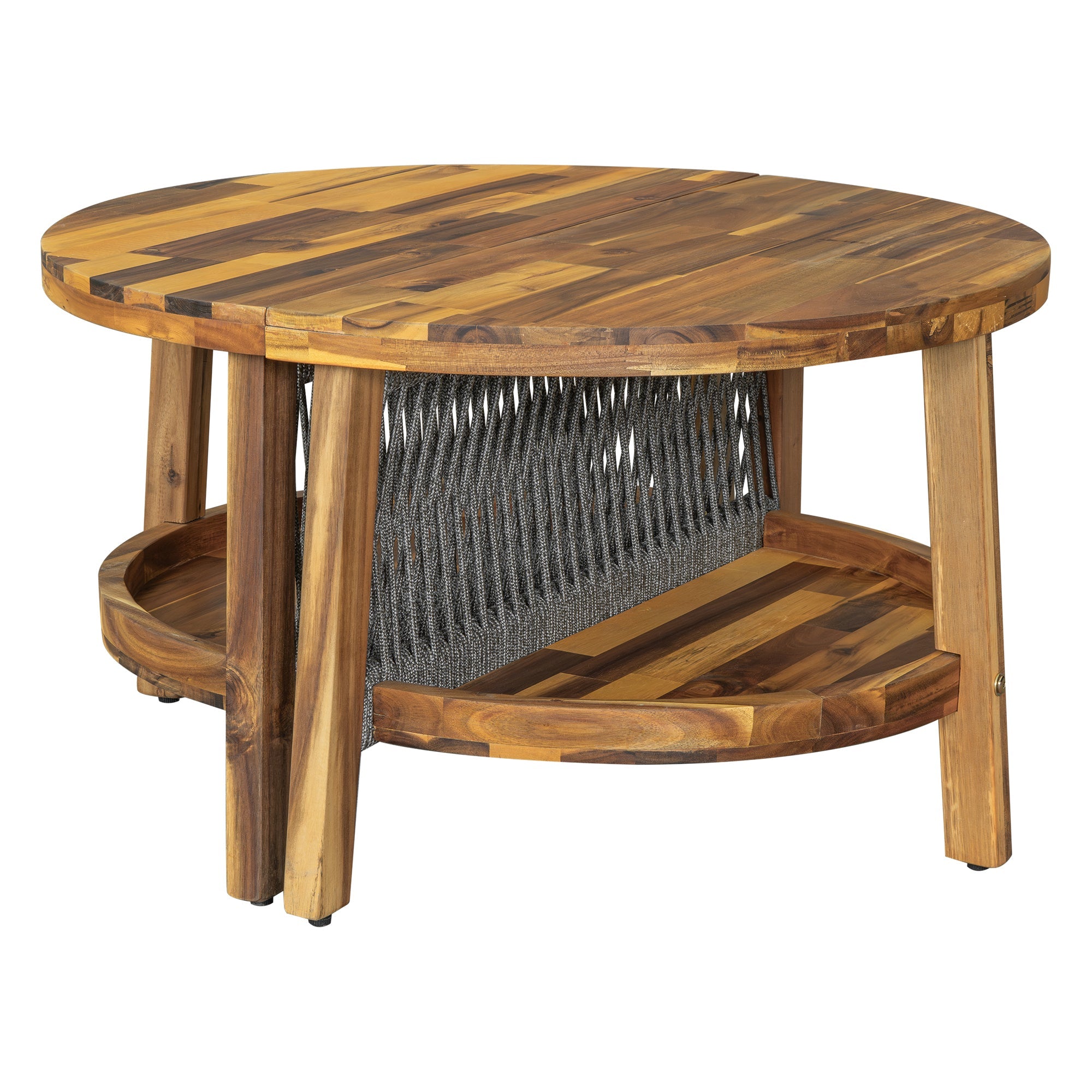 U_STYLE 6 - Person Outdoor Seating Group with Cushions and A Coffee Table(old sku:WY000379AAA)