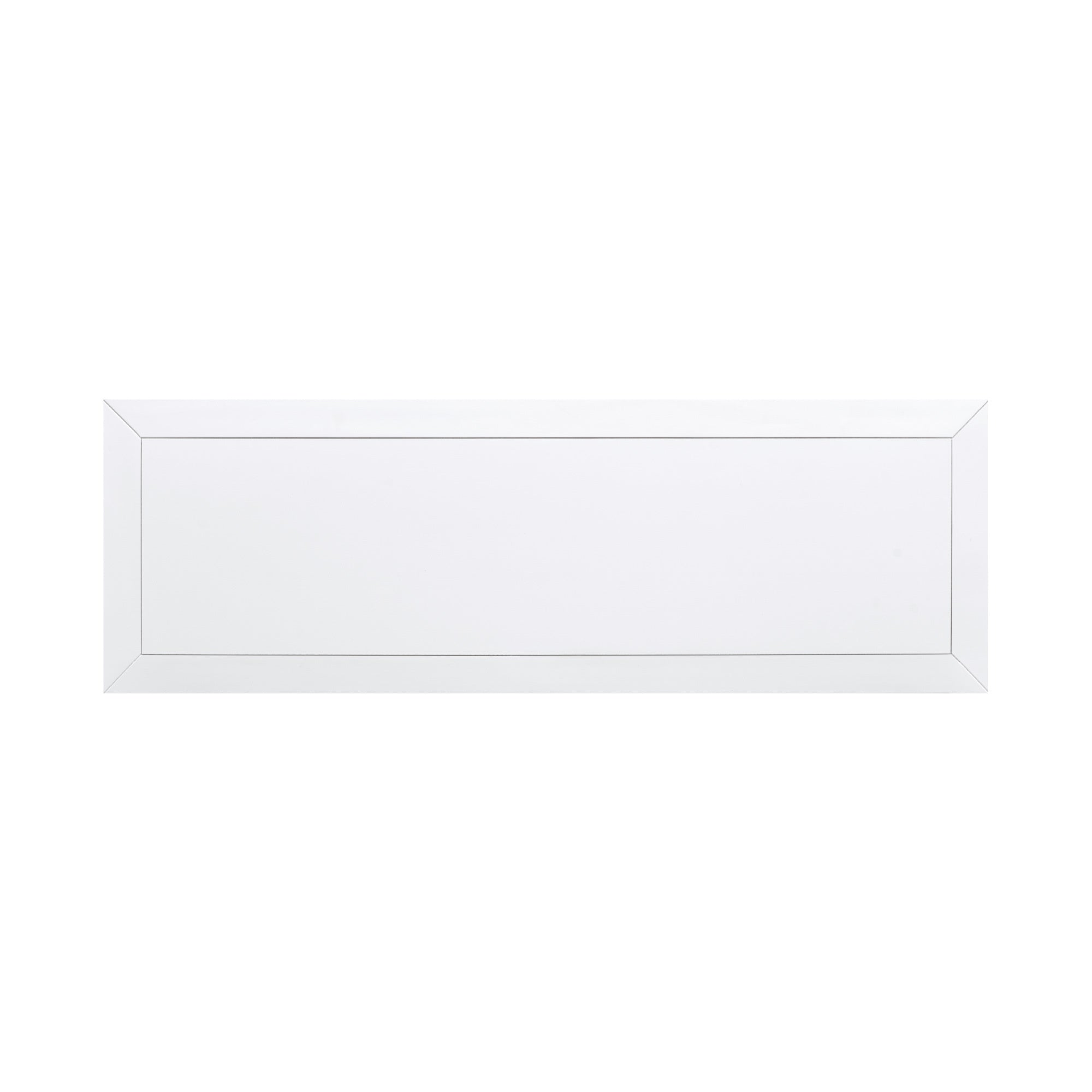 TREXM Cambridge Series  Ample Storage Vintage Console Table with Four Small Drawers and Bottom Shelf for Living Rooms, Entrances and Kitchens (White, OLD SKU: WF190263AAA)