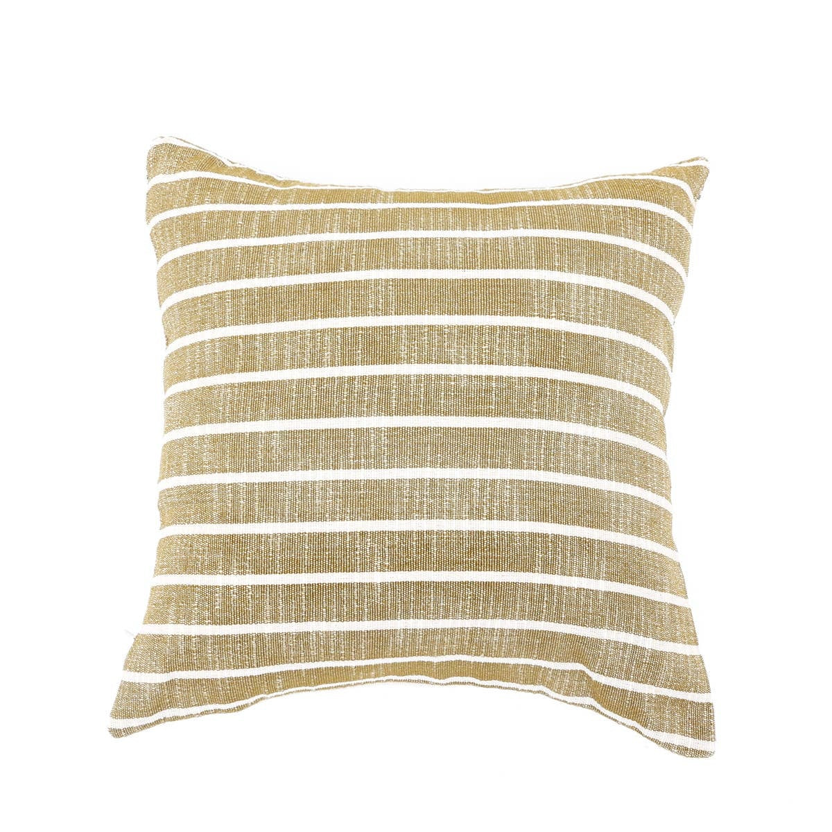 Handcrafted 100% Cotton Double Sided Striped Cushion 18' x 18'